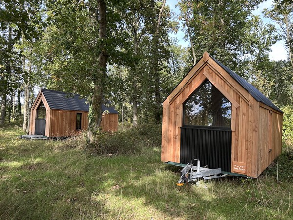 Matching Larch Cabins Matching Larch Cabins