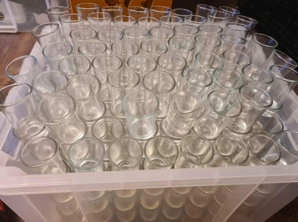 Secondhand 375x Shot Glasses