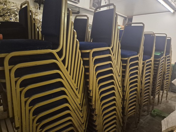 Metal Stacking Banqueting Chairs