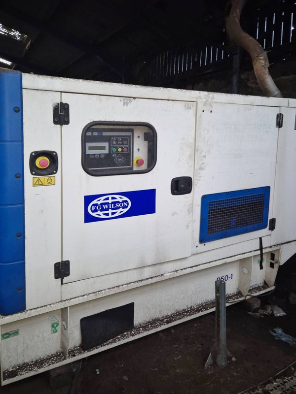 Generator with Acoustic canopy for sale