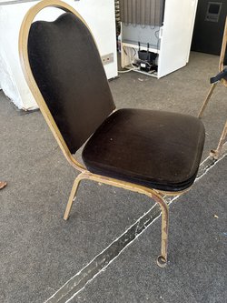 Free Metal Banqueting Chairs