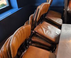 43x Brown Dining Chairs