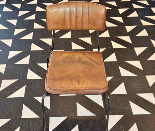 43x Brown Dining Chairs For Sale