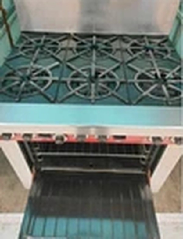 Secondhand Garland 6 Burner Oven