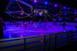 Real ice rink for sale with equipment
