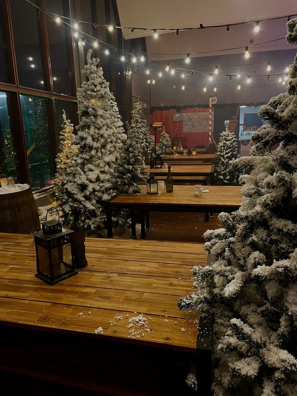 Cafe tables and chairs