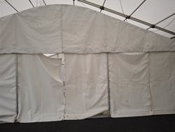 Custom Covers Clearspan Curve Roof Marquee