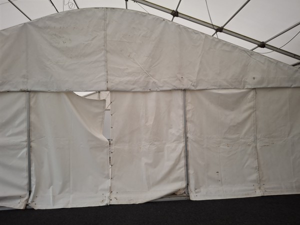 Custom Covers Clearspan Curve Roof Marquee