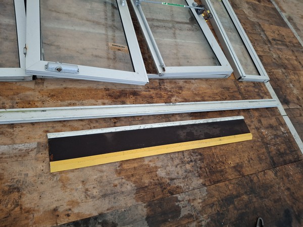 Used Oasis aluminium doors