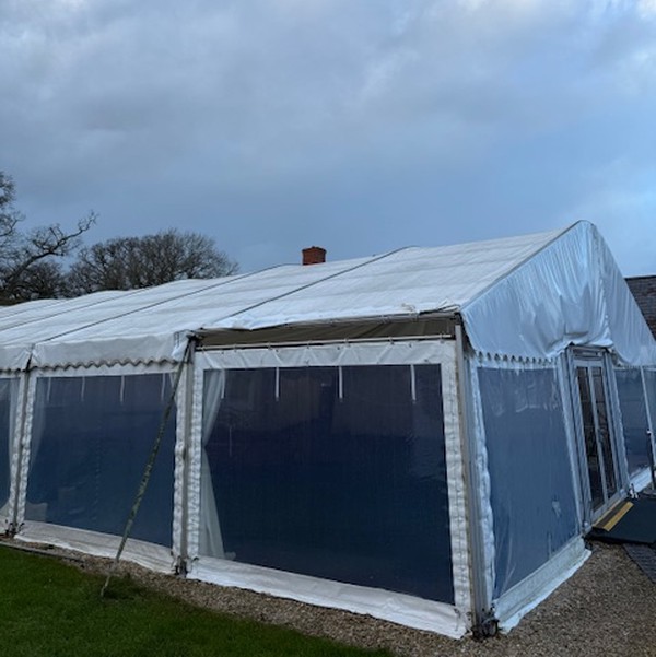 12m x 18m Marquee With Lining And Sub Floor For Sale 12m x 18m Marquee With Lining And Sub Floor For Sale