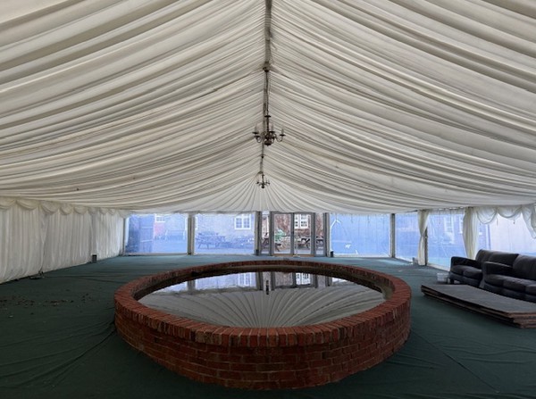 Secondhand 12m x 18m Framed Marquee Secondhand 12m x 18m Framed Marquee