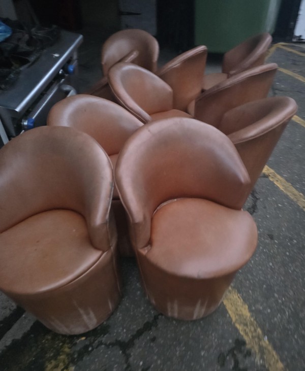 Tan Tub Chairs