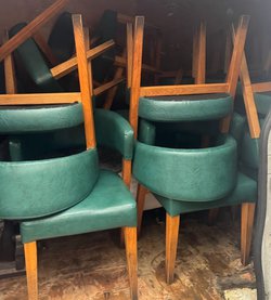 Green Dining Chairs