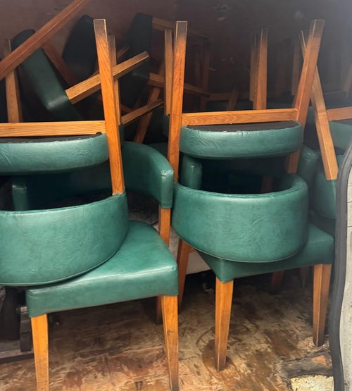 Green Dining Chairs