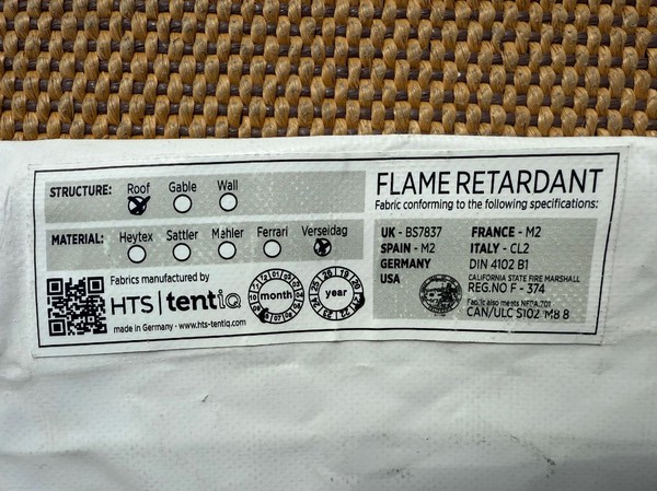 Secondhand Marquee PVC Roofs Secondhand Marquee PVC Roofs