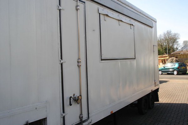 TV and Film Location Catering Trailer Tractor Unit