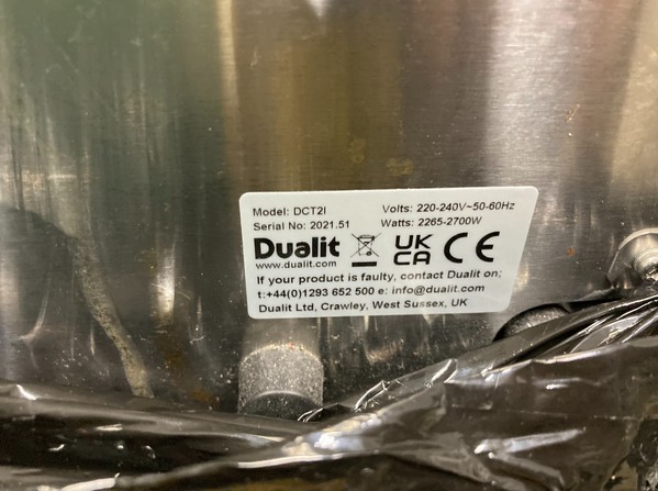 Secondhand Dualit Roller Grill Toaster