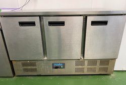 Polar 3 Door Prep Fridge For Sale