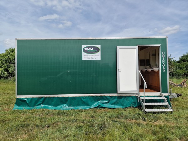 Green Urinal Trailer