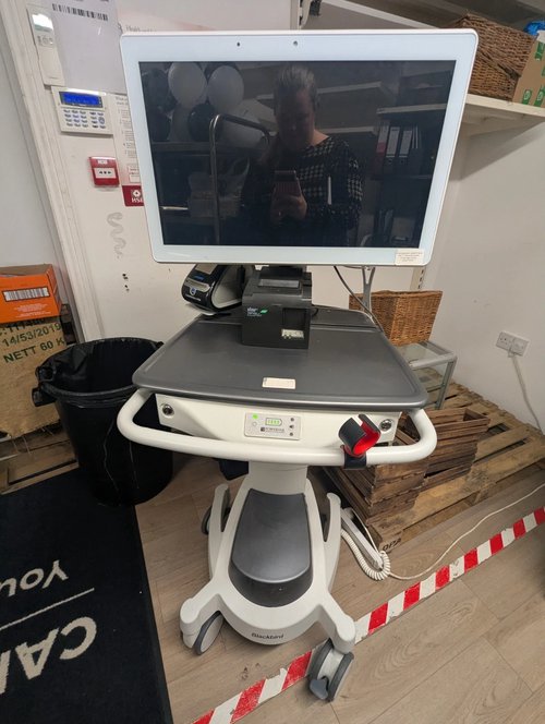 Medical PC on UPS trolly for sale