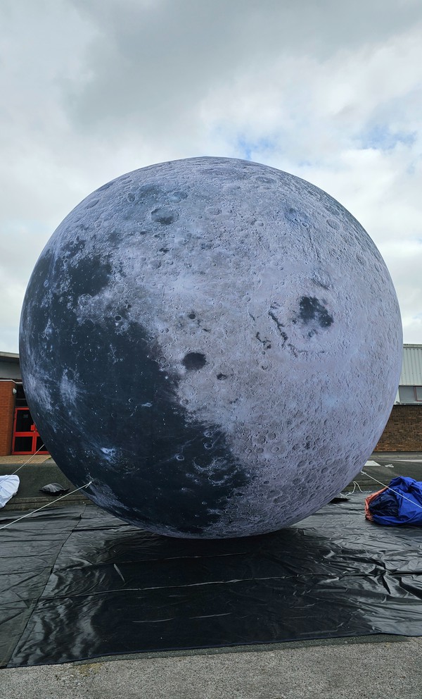 Secondhand 6m Inflatable Moon For Sale