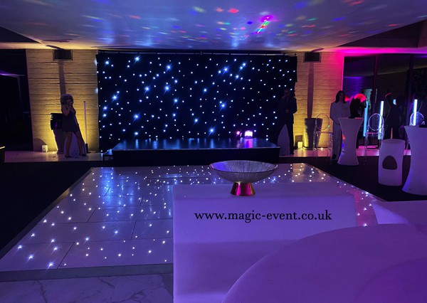 16ft x 16ft Starlit LED Dance Floor