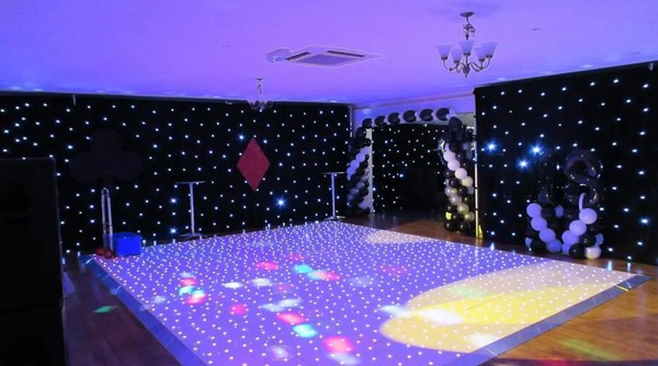 5x 16ft x 16ft Starlit LED Dance Floor For Sale