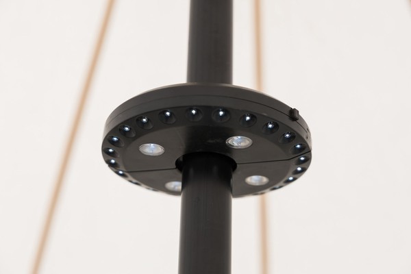 Bell tent centre lighting