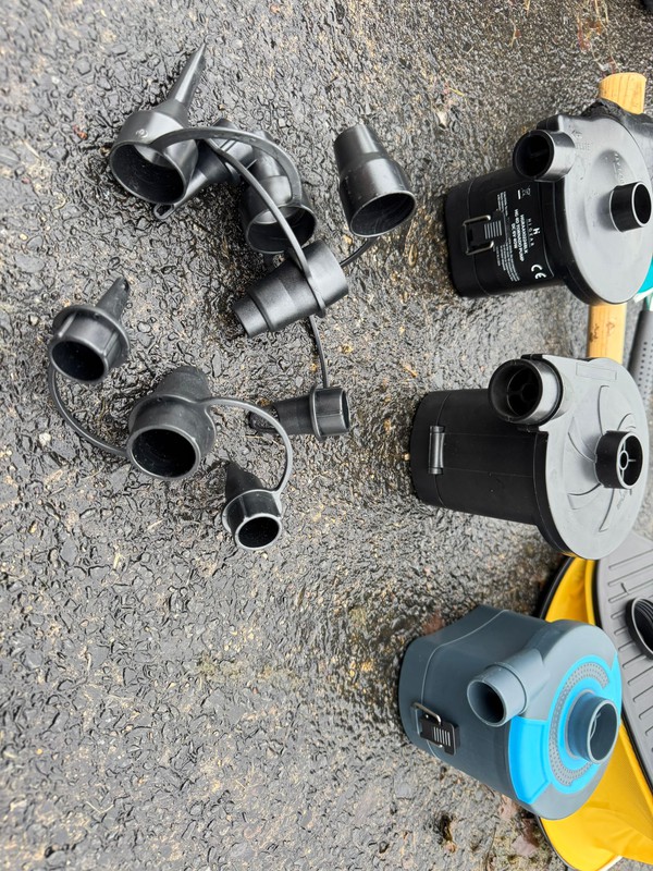 Airbed inflation adaptors