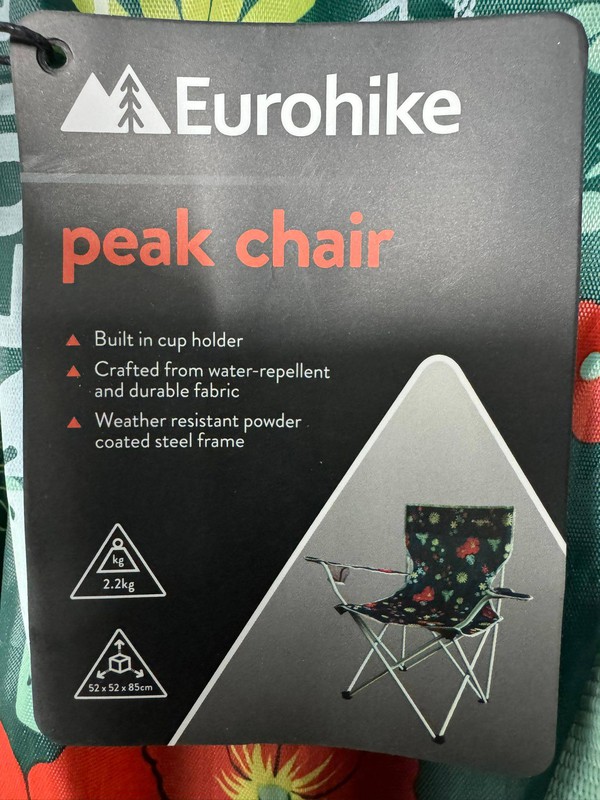 Eurohike Peak Chair for sale Eurohike Peak Chair for sale