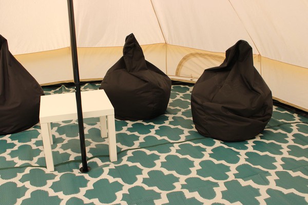 Camp site bean bags Camp site bean bags