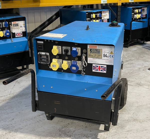 Stephill SSD6000S 6kva Super Silenced Generator