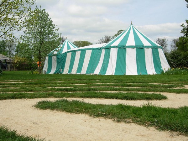 Two Medieval Pavilion Tents (with linking corridor) - Wincanton, Somerset 2