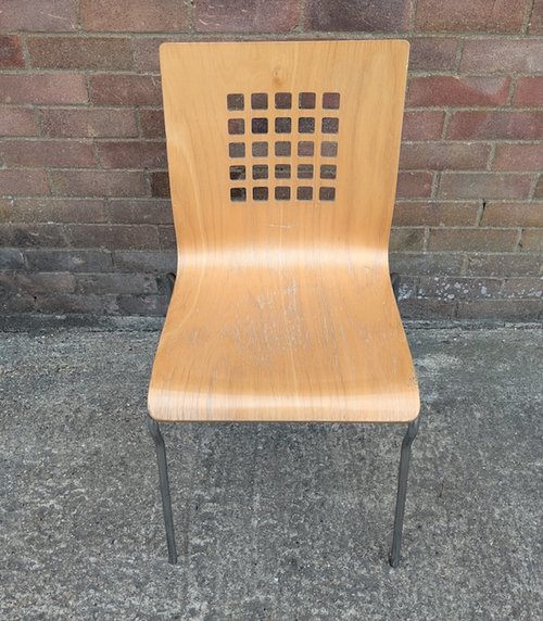 Ply dining chair with Square detail