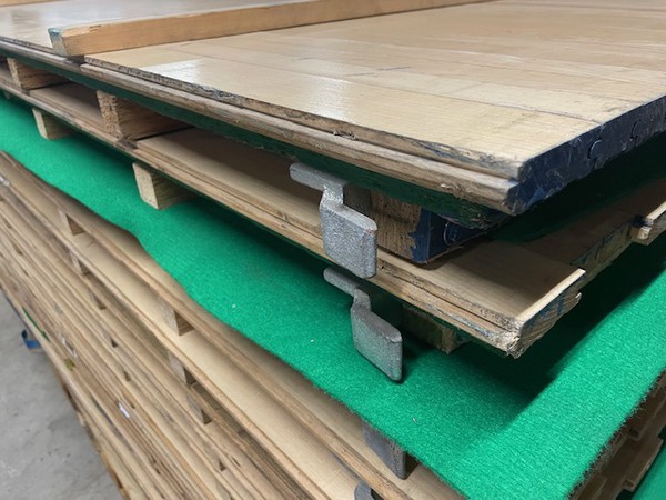 Basketball sportshall flooring