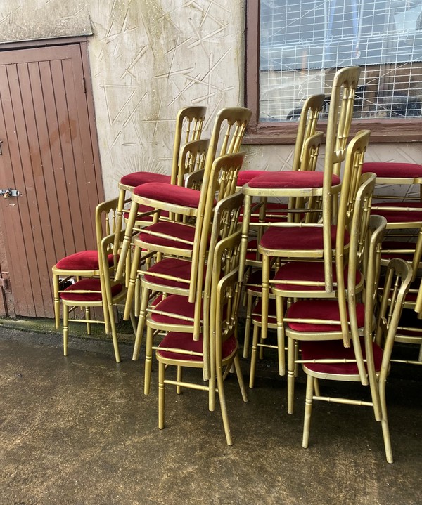 141x Gold Cheltenham Chairs