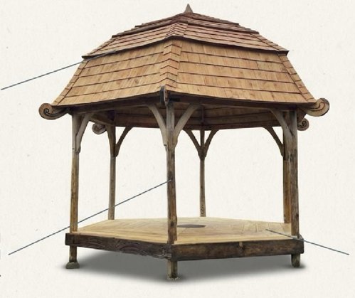 FOR SALE OR HIRE: Timber Artisan Bandstand - Portsmouth, Hampshire