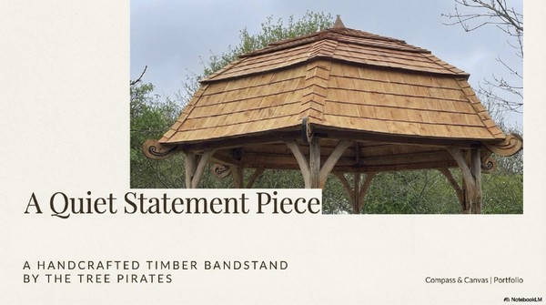FOR SALE OR HIRE: Timber Artisan Bandstand - Portsmouth, Hampshire 2