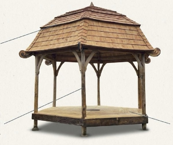 FOR SALE OR HIRE: Timber Artisan Bandstand - Portsmouth, Hampshire 1