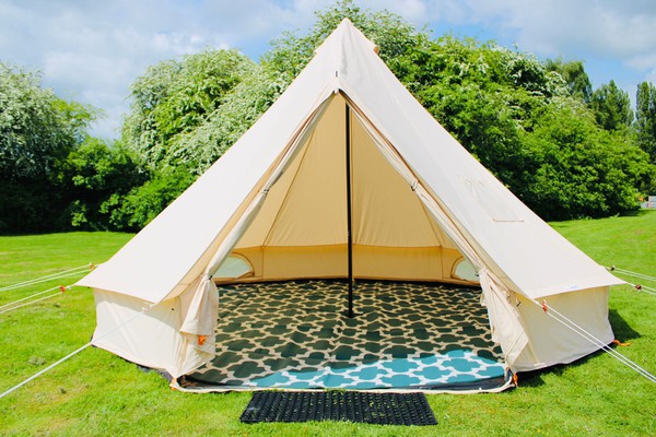 3m Bell tent with matting
