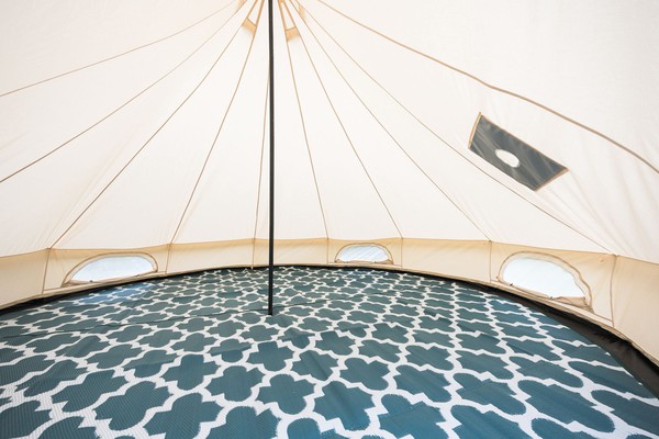 3m Bell tent with stove hole