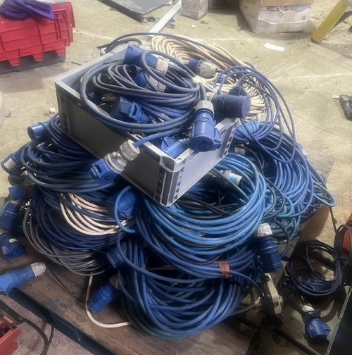 Job lot of 16amp cabling