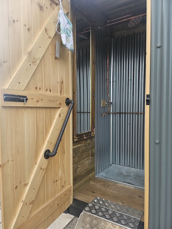 Shepherds Hut Toilet Trailer