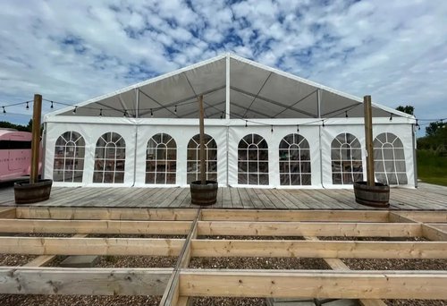 12m x 12m Tectonics Clear Span Marquee