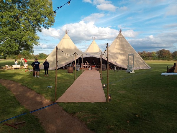 Giant Tipis for events