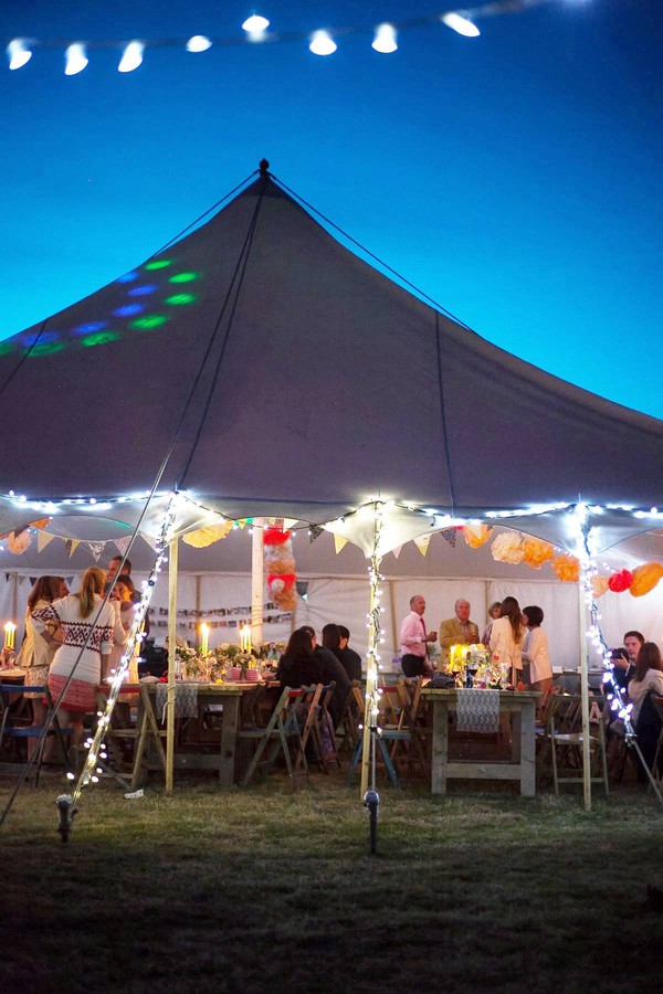 40' x 40' Hoist up traditional marquee