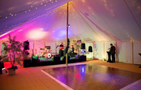 Secondhand Large Traditional Pole Marquee