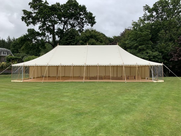 Traditional Canvas Pole Tent