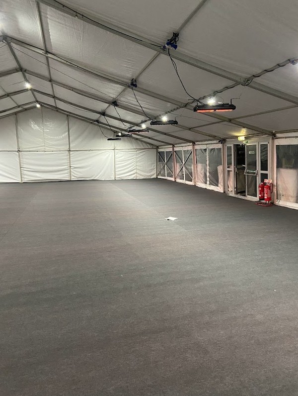 Secondhand 15m x 30m Clear Span Marquee