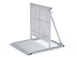 New 1m Straight Stage Pit Barrier